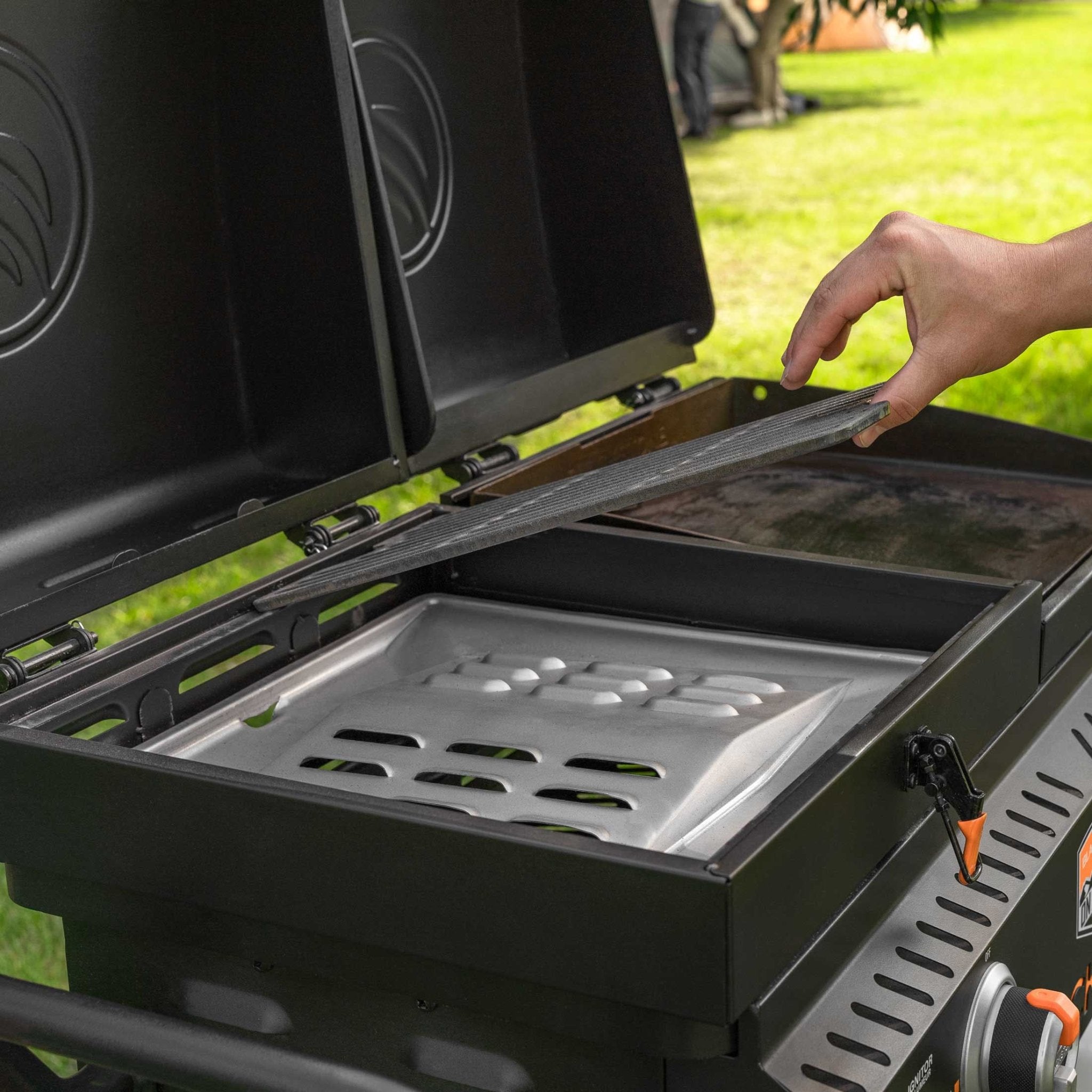 17” Griddle & Grill Combo