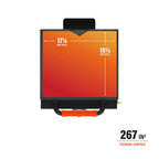 17" Tabletop Griddle with Hood