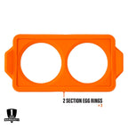 2 Section Egg Ring Trays