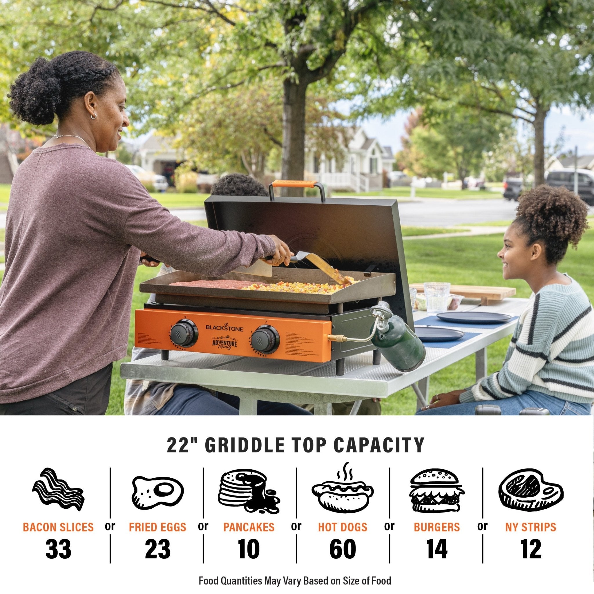22" Griddle
