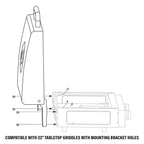 22" Griddle Hood
