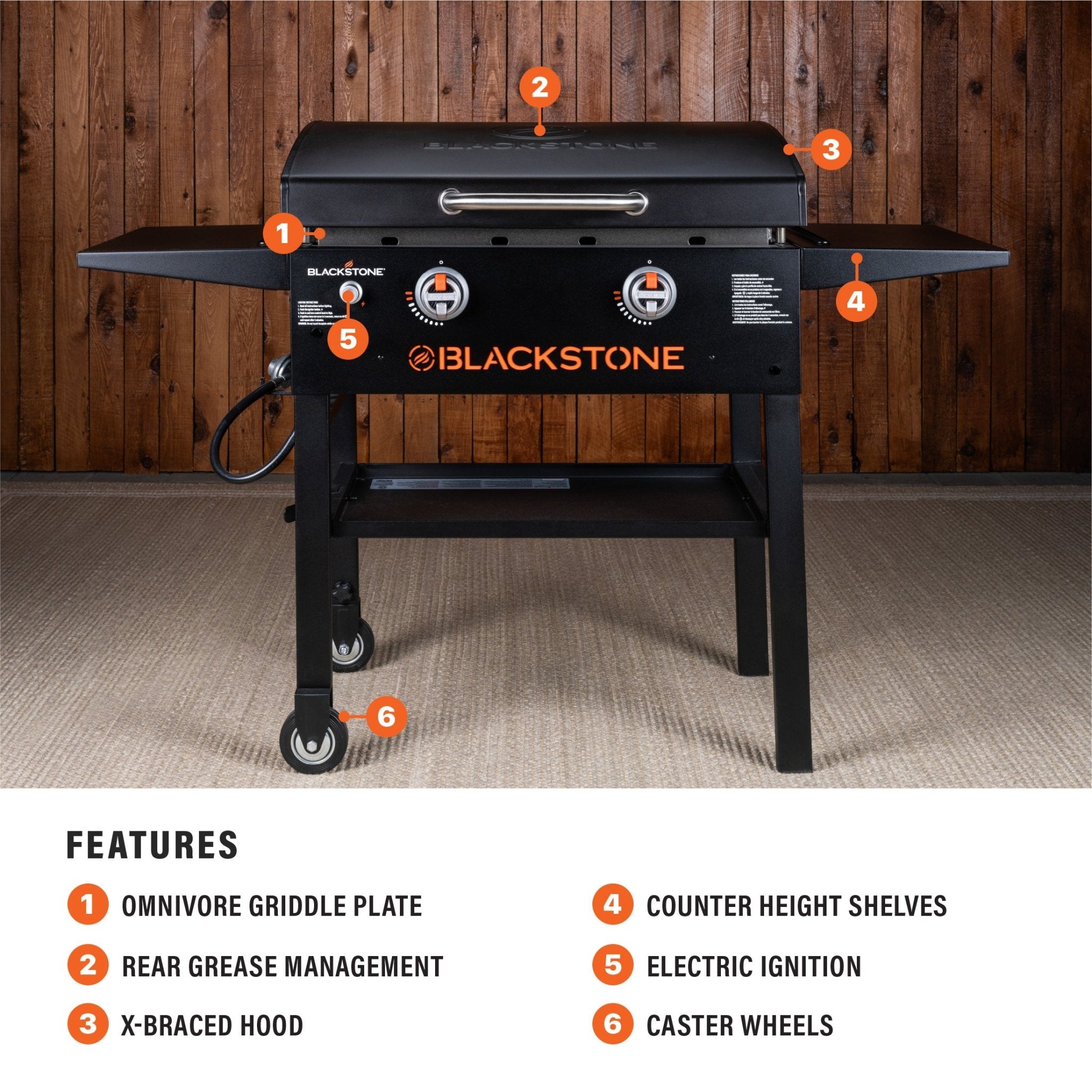 28” Omnivore Griddle with Hood Bundle