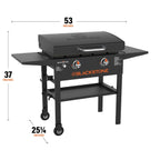 28” Omnivore Griddle with Hood Bundle