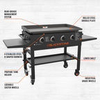 36" 4-Burner LE Griddle