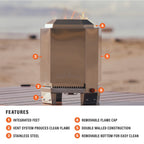 Adventure Ready 7" Smokeless Fire Pit