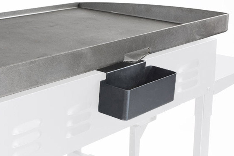 28in Rear Grease Griddle Top w/ Grease Cup