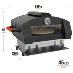 On the Go 22" Pizza Conversion Kit