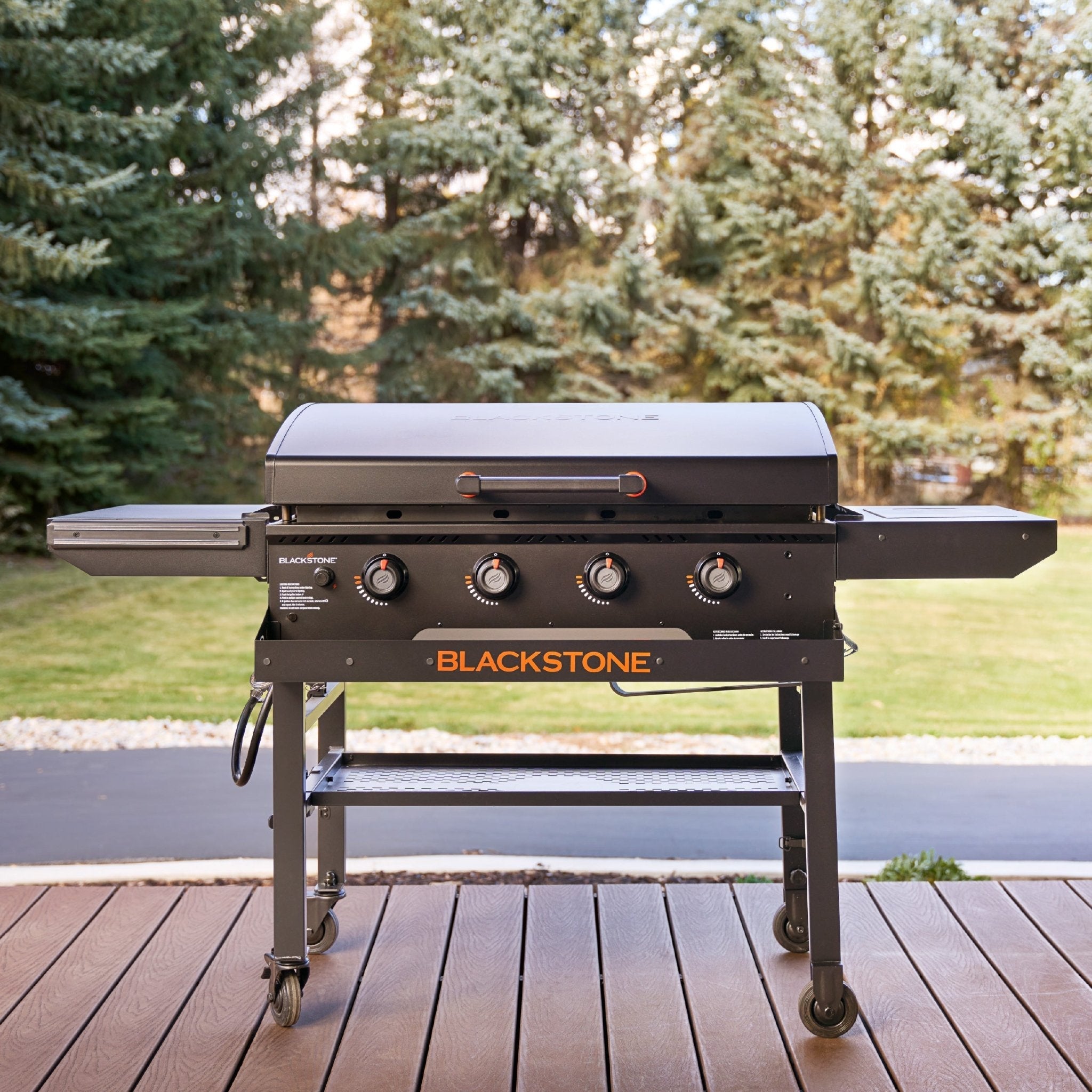 36" Griddle with Hood