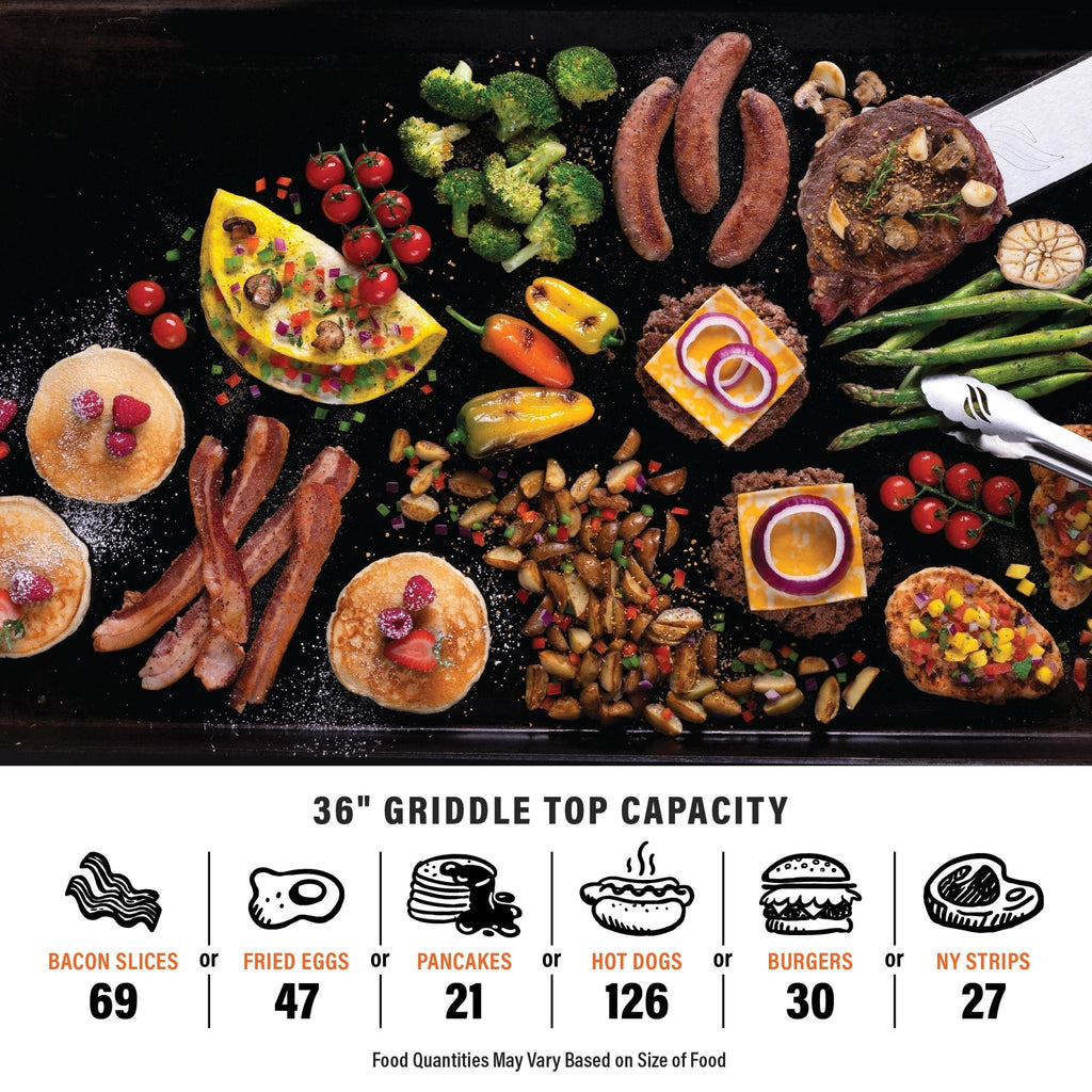 36" Griddle with Hood