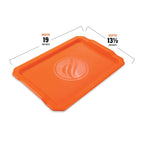 Serving Tray - Orange (2pack)